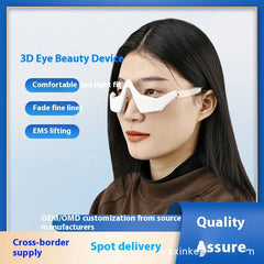 6-in-1 LED Eye Revival Massager — Heat + Air Compression Under-Eye Recovery Device
