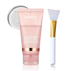 Collagen Overnight Peel-Off Facial Mask with Jelly Brush