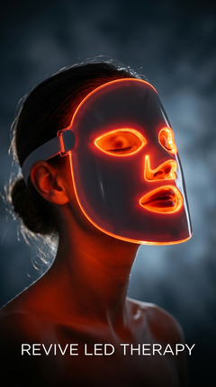 LED Red Light Therapy Face Mask Lifestyle Shot